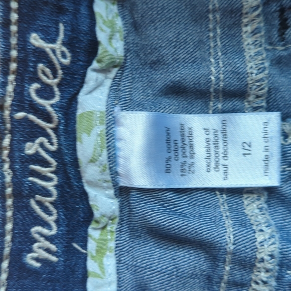 Maurices "Straight" Capri Jeans - Picture 6 of 11